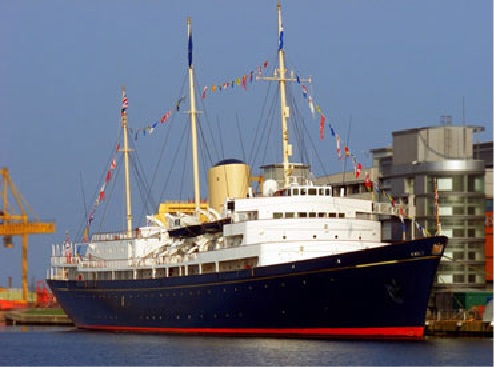 Enjoy an exclusive meal on the Royal Yacht Britannia, an elegant evening after a satisfying day of your Scottish Golf Trip